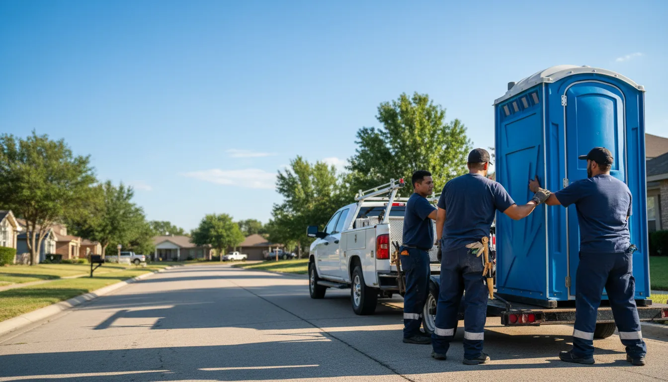 Portable Toilet Rental in Tipton, OK near me